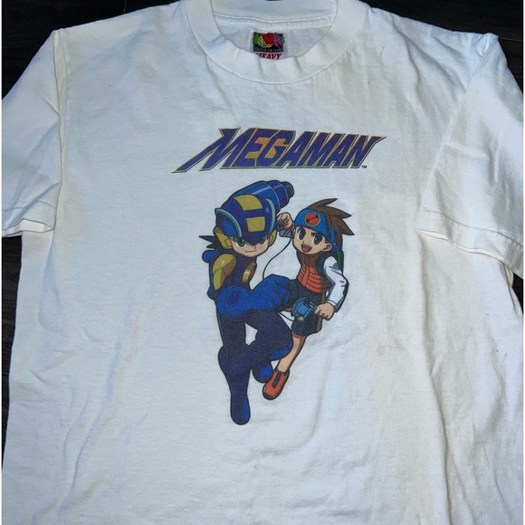 Vintage Youth Capcom Megaman T shirt - Picture 1 of 3